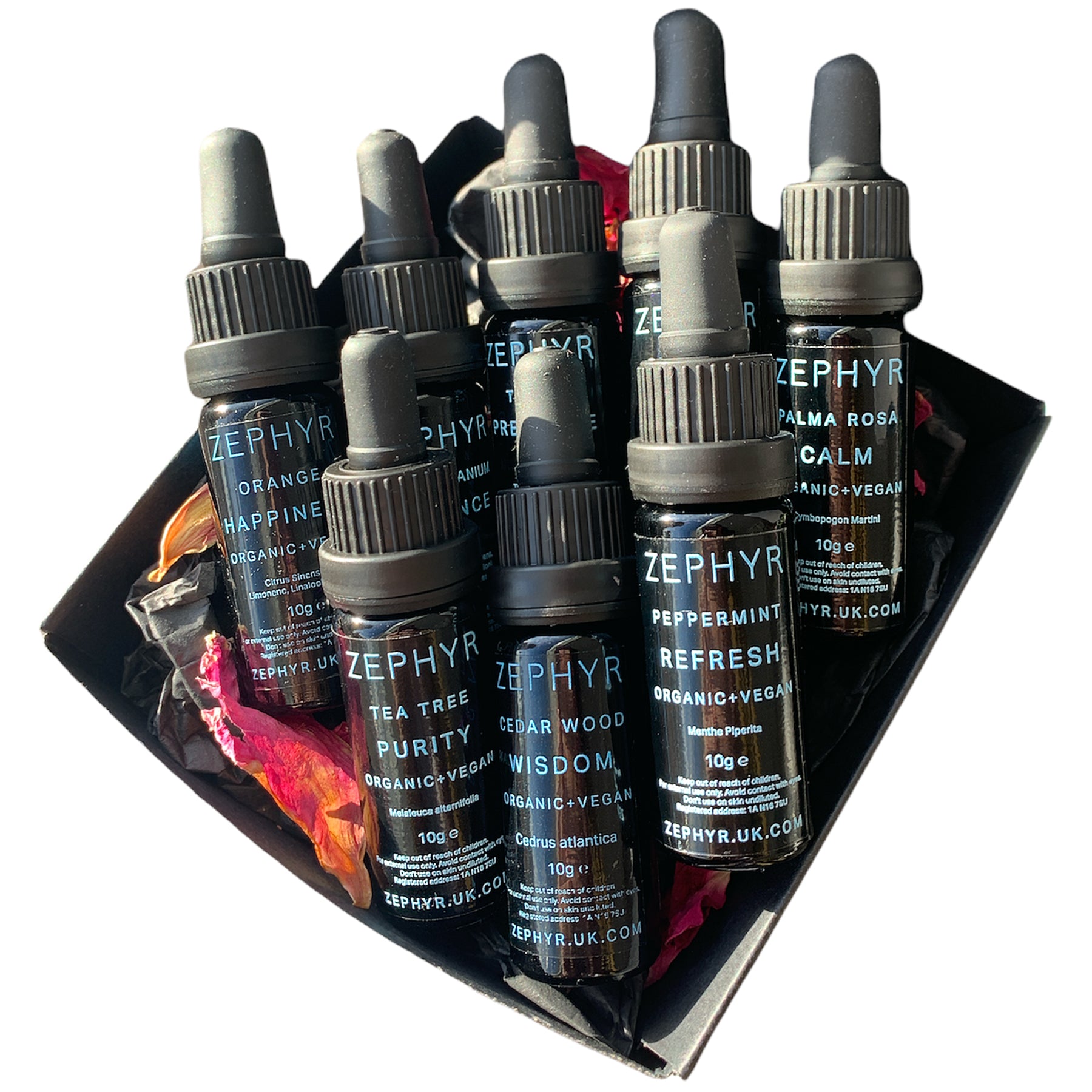 ZEPHYR Essential Oils (V)